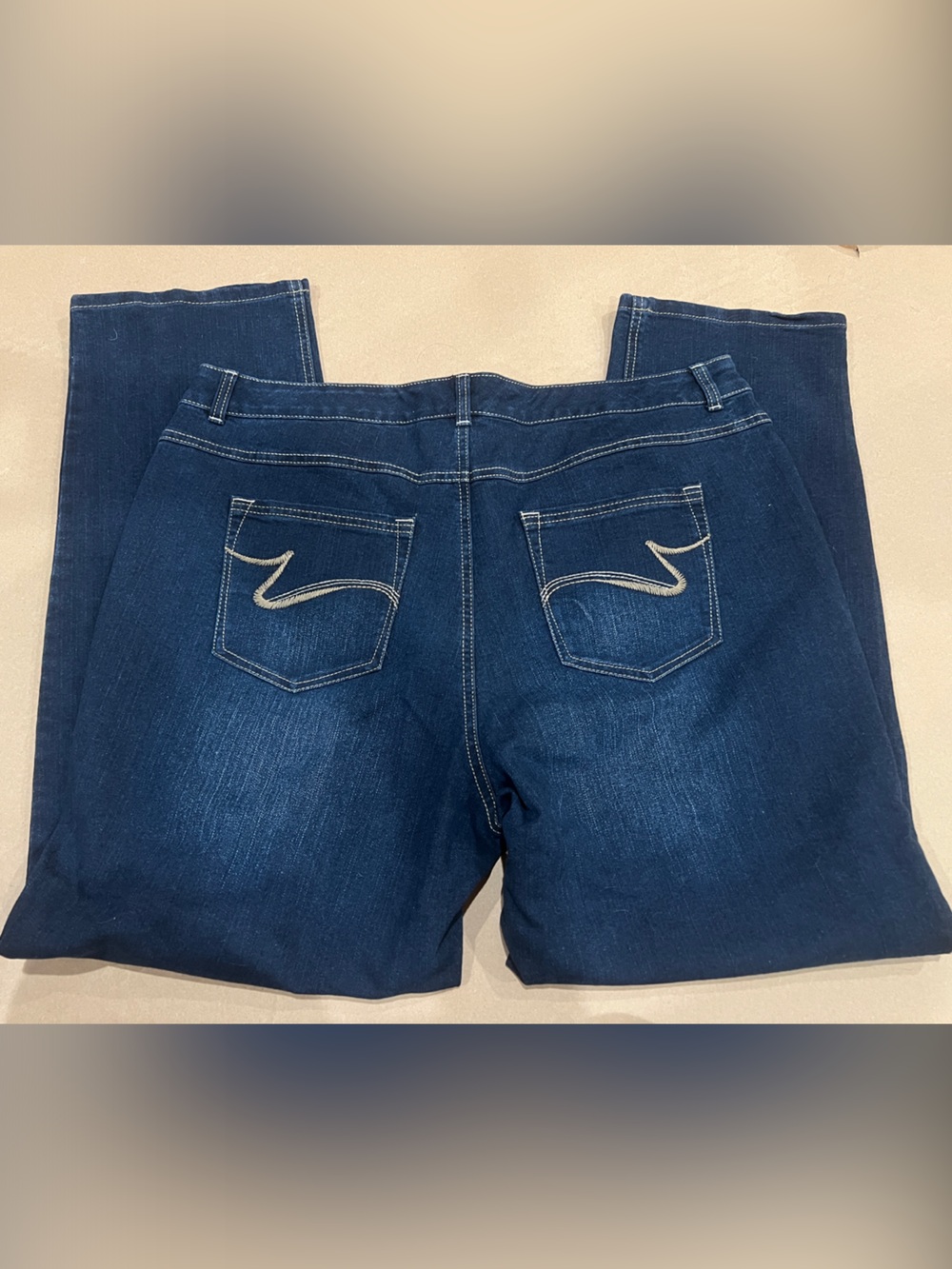 Women’s Just my Size Plus size Dark Blue Stretch Denim Jeans - Classic Fit